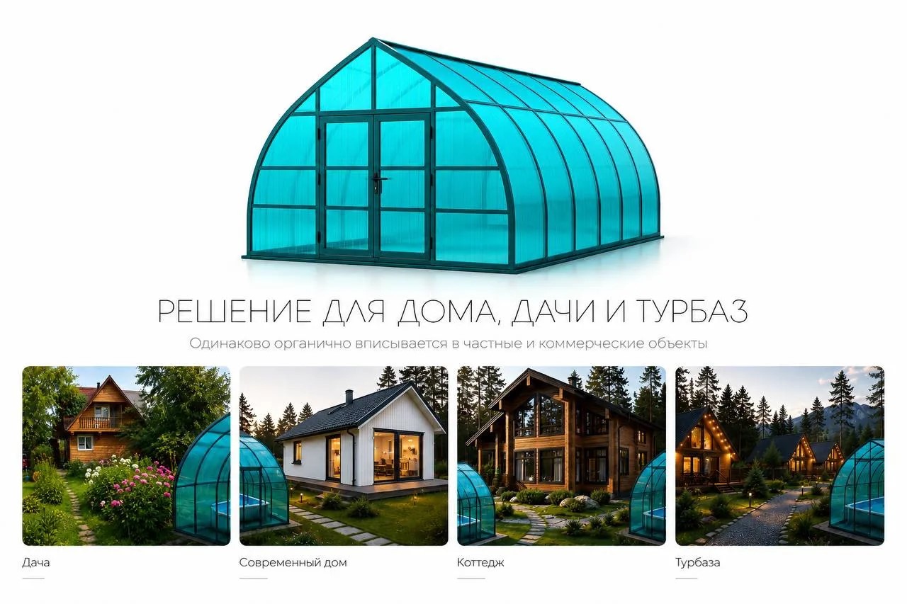 Решение для дома, дачи и турбаз